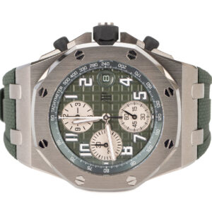 audemars piguet royal oak offshore chronograph titanium rubber bracelet 26238ti.oo.a056ca.01
