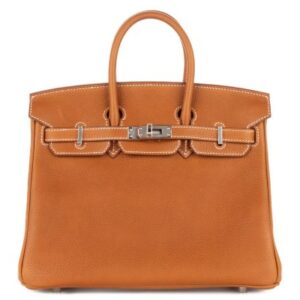 hermès birkin 25 fauve barenia faubourg palladium hardware