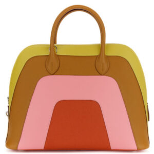 hermès bolide 30 rainbow epsom 1923 palladium hardware